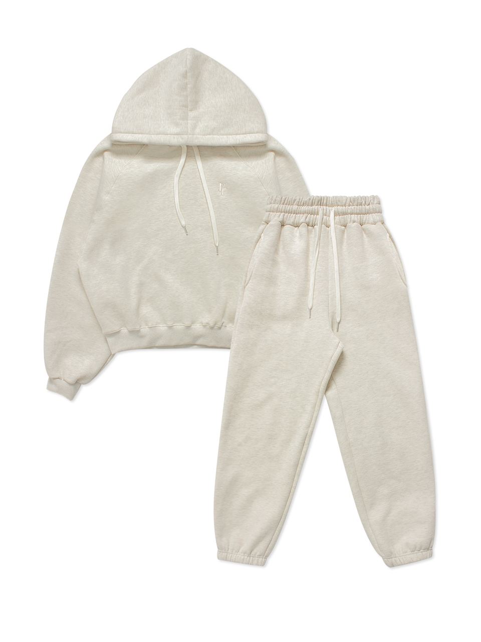Poing Hoodie&amp;Jogger Pants Oatmeal